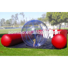 bowling ball playing inflatable bubble ball for sale